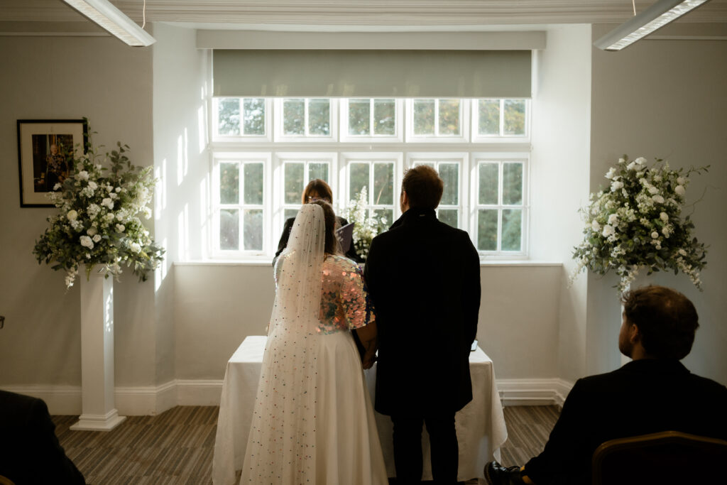 Wedding Ceremony at Cockington Court