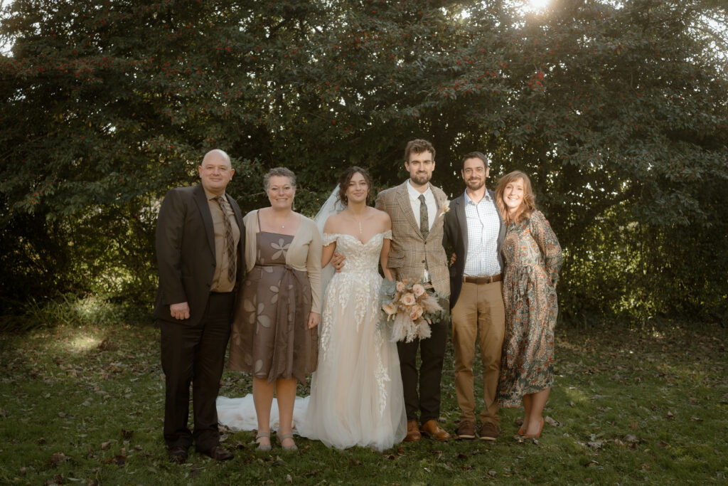 Wedding Family Photos at Truro Registry Office